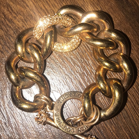 Juicy Couture Copper tone Chunky Charm bracelet - Picture 3 of 9